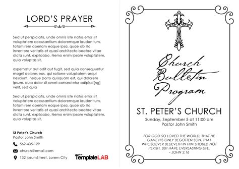 16+ Best Church Program Templates in AI, Word, .